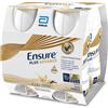 ABBOTT Srl Ensure Plus Advance Alimento a Fini Medici Speciali Iperproteico ed Ipercalorico Vaniglia 4x220ml