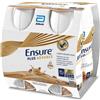 ABBOTT Srl Ensure Plus Advance Alimento a Fini Medici Speciali Iperproteico ed Ipercalorico Caffè 4x220ml