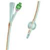 SAFETY SpA Safety Foley Catetere In Lattice Siliconato Punta Nelaton A 2 Vie Con Palloncino 5-10 ml 20CH