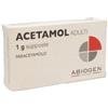 ABIOGEN PHARMA SpA Acetamol Adulti 1 g - 10 Supposte