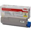 Oki 43865721 Toner Giallo Originale 6000 pagine