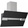 SILVERLINE 3374673301 Cappa Aspirante a parete 80 cm Classe C Nero, Acciaio inossidabile