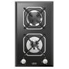 Lofra HGN320 Piano Cottura Gas 2 Fornelli 30 cm Nero
