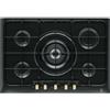 Electrolux PN750RUV Piano Cottura Gas 5 Fornelli 74 cm Nero