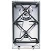Smeg SRV532GH3 Piano Cottura Gas 2 Fornelli 30 cm Acciaio inossidabile