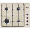 Smeg S64SAV2 Piano Cottura Gas 4 Fornelli 59 cm Avena