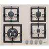ELLECI Plano 60 TCL PGSP60151WS Piano Cottura Gas 4 Fornelli 60 cm Avena