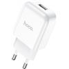 HOCO CARICABATTERIE DA CASA ORIGINALE N2 USB UNIVERSALE 2.1 WHITE PER MODELLI A MARCHIO SAMSUNG