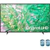 Samsung UE55DU8070UXZT TV Crystal UHD 4K 55 Pollici Smart TV Wi-Fi Nero 2024 Pro