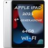 Apple Tablet Apple IPad 9ª Generazione 64Gb Wi-fi Silver MK2L3TY/A 10.2" It