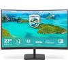 Philips Monitor 27" ( LED Full HD 1080p 75Hz ) E LINE Curvo Black 271E1SCA 00