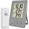 techno line Technoline ws9175, Stazione Meteo, della Temperatura Interna ed Esterna, con trasmettitore