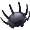 ASUS RT-AX89X AX6000 Router Estendibile Dual Band, WiFi 6 (802.11ax), MU-Mimo e OFDMA, 2 Porte 10G, AiProtection PRO, Adaptive QoS, Gear Accelerator, Gaming Port LAN, Nero