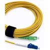 Elfcam Cavo Fibra Ottica SC/APC per LC/UPC Simplex Monomodale 9/125μm LSZH (0,5M)