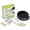 Guardini Scatola Regalo-Torte Decorate, 1 Tortiera apribile 26+1 smoother+1spatola+3 accessori+1pennellino+3tagliapasta+1ricettario, Stampo Acciaio, nero