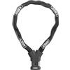 ABUS YARDO 7807F - Lucchetto a catena con sensore di impronte digitali, apertura senza chiave per impronte digitali, resistente alle intemperie, lucchetto per proteggere oggetti, lunghezza 110 cm