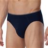 Schiesser 95/5 Organic Supermini Slip, Blu Scuro, 4XL Uomo