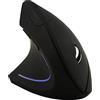 Vinciann Mouse verticale wireless ergonomico tunnel carpale 6 Tasti mancini - mano sinistra