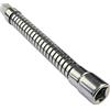 AERZETIX - Estensione prolunga punta corpo morbido flessibile - 1/2x195mm - per chiave a cricchetto bussola avvitata con 4 lati - in acciaio Cr-V - C47137