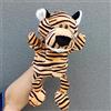 LOMTRATS Burattini da mano a forma di animale per bambini, bambini piccoli include lupo, tigre, leone, scimmia con gambe, perfetti per narrazione, insegnamento, prescolare, regali di compleanno