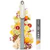 Microplane Grattugia Zester Avorio ideale per Agrumi, Formaggio a Pasta dura, Zenzero, Cioccolato e Noce Moscata con Lama Fine - Made in USA