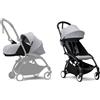 Stokke Passeggino Leggero Stokke® YOYO³ Con Rivestimento 0+ Stone Nero