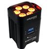 Algam Lighting EVENTPAR Par a Batteria a 6LED RGBWA+UV 12W con DMX /DMX wireless