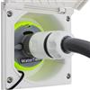 MaJoCompTec WATERTWIN - Adattatore per serbatoio acqua per camper e caravan, con doppio collegamento Gardena (adattatore per tappo serbatoio a 3 pin D:68)
