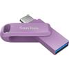 SanDisk SanDisk Ultra Dual Drive Go - Chiavetta USB - 512 GB - USB 3.2 Gen 1 / USB-C - lavanda SDDDC3-512G-G46L