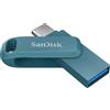 SanDisk SanDisk Ultra Dual Drive Go - Chiavetta USB - 512 GB - USB 3.2 Gen 1 / USB-C - navagio bay SDDDC3-512G-G46NBB