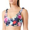 Firefly Muriel Top Tankini, Navy Scuro/Flower, 38 Donna