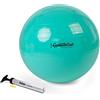 PEZZI TONKEY ACTIVE LIFE - Palla Fitness [42-53-65-75 cm] con Pompa - Fitball per Yoga, Fitness, GAG, Fisioterapia e Riabilitazione - Accessori per Allenamento a Casa e in Palestra, Ideale per la Schiena