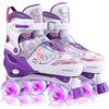 Hikole Ama005811_pu_l_eu, Pattini A Rotelle Bambino, Viola (Purple), L 35-38