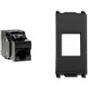 LINK - DIGITUS Adattatore portafrutto Axolute Antracite - LP7818