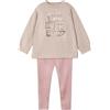 Mayoral Compl.Leggings camoscio per Bambine e Ragazze Marrone 9 Anni (134cm)
