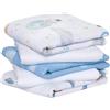 aden + anais Essentials, quadrati in mussola di cotone al 100%, panni multiuso per bambini e bambine, 60 x 60 cm, set ideale per neonati e bambini, regalo perfetto per la doccia, confezione da 5,