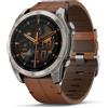 Garmin Orologio Garmin Fenix8 Amoled 51mm pelle Chestnut 010-02905-40