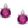 Comete Gioielli Orecchini Comete Gioielli con rubini tondi e brillanti ORB 882