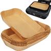 BYKITCHEN Fodere per friggitrice ad aria per Ninja Foodi MAX Health Grill e friggitrice ad aria AG551UK/AG651UK/DG551UK, grandi fodere di carta usa e getta per friggitrice ad aria, accessori per