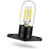 Ruiandsion Z187 Lampadina a microonde T170 con terminali dritti, base 240 V, 2 A, 25 W, a LED, per forno a microonde universale, colore bianco