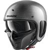 SHARK Casco da moto S-DRAK BLANK GLITTER SSX, Antracite, XS