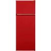 Sharp SJ-FTB01ITXRE - Frigorifero doppia porta, 213 litri, colore Rosso, Classe energetica E
