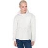 Trendyol Giacca Invernale Oversize Tinta Unita con Colletto in Piedi Cappotto, Nero, S Donna