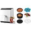 COSORI Friggitrice ad Aria, Air Fryer 6,4L (1,8Kg), Forno Elettrico, Doppia Resistenza & Accessori Friggitrice ad Aria 5,5L, 6 Pezzi Accessori Airfryer Senza BPA