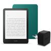 Amazon I'ultimo Kindle Paperwhite (versione 2024) da 16 GB con pubblicità, una cover basata su Amazon Plant e un alimentatore Amazon Powerfast da 9 W.