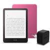 Amazon I'ultimo Kindle Paperwhite (versione 2024) da 16 GB con pubblicità, una cover basata su Amazon Plant e un alimentatore Amazon Powerfast da 9 W.