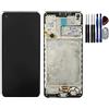 SPES - Display LCD originale per Samsung Galaxy A21s A217F, telaio nero