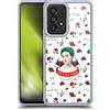 Head Case Designs Licenza Ufficiale Frida Kahlo Pattern Rosa Icone Custodia in Gel [Protezione di Grado Militare] Compatibile con Samsung Galaxy A53 5G (2022)