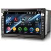 erisin 8-Core 4+64GB Android 13 Autoradio Navigatore per VW Bora Jetta MK4 Sharan Polo T5 Skoda Octavia Superb DAB CarPlay Wifi OBD2 BT5.0 DSP Canbus SWC RDS FM Radio CD/DVD