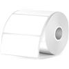 FINDAT Etichette Termiche Bianche 50 X 25 mm Compatibile Stampanti M110 M220 Rettangolari Autoadesive Vinile Impermeabile Stampabile per Ufficio Disegni Codici a Barre Spedizione 350/Rotolo